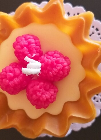 Tart dudulu kremalı tatlı  - Görsel 3