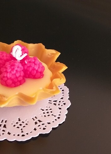 Tart dudulu kremalı tatlı  - Görsel 5