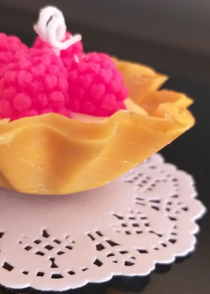 Tart dudulu kremalı tatlı  - Görsel 4