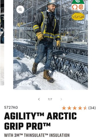 erkek lüks kar botu & iş botu - Görsel 9