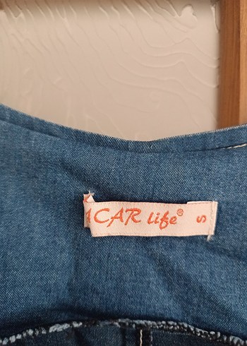 Kadın Lacivert Kot Uzun Elbise - Görsel 5