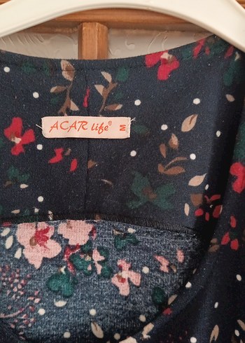 Lacivert Bohem Salaş Hamile Elbisesi - Görsel 3