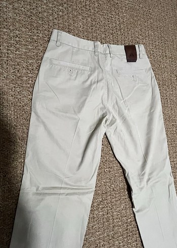 Düğmeli Gri Erkek Kısa Pantolon - Görsel 3