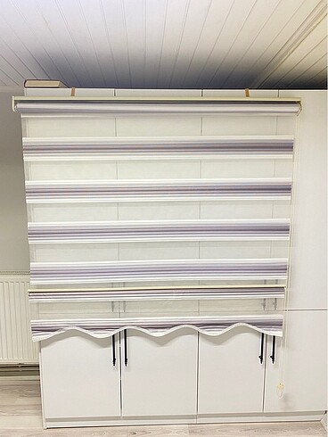 Diğer Temiz sorunsuz zebra Stor perde 133 x 200