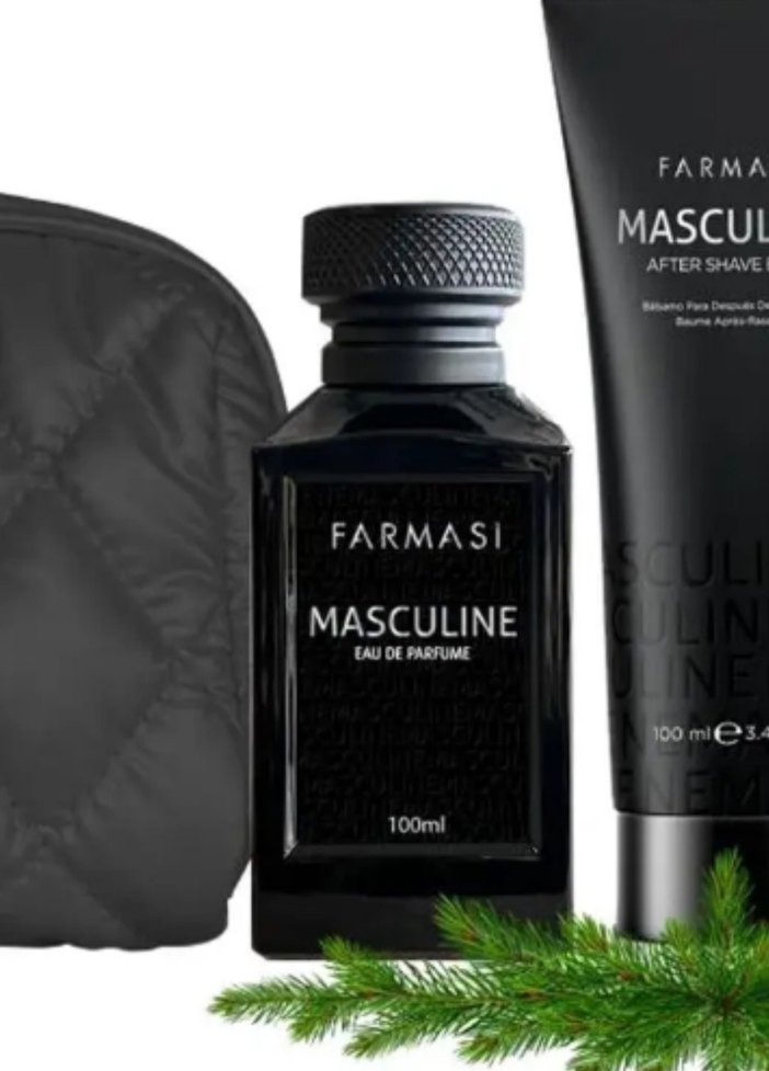 Farmasi Masculine Erkek Bakım Seti Siyah - Görsel 3