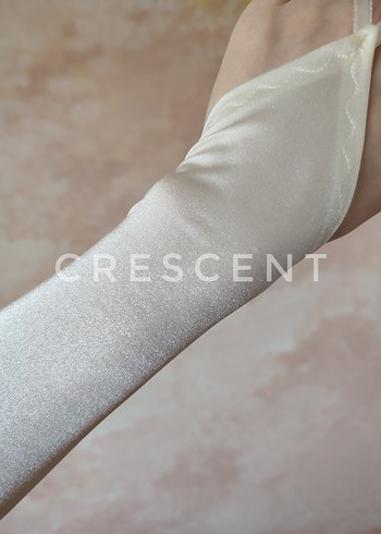 Kırık beyaz Kadın Eldiveni - Görsel 3