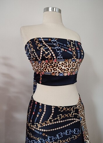 Lollipops Saten crop bluz