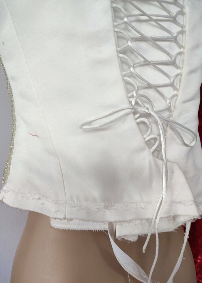 Taşlı korsaj büstiyer gelinlik - Görsel 3