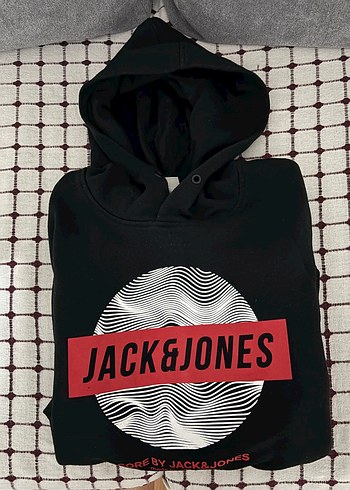 Diğer Jack Jones Siyah Kapusonlu Sweatshirt