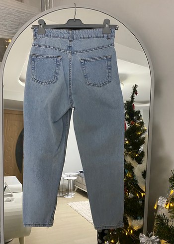 Mavi Loose Fit Midi Denim Kadın Kot Pantolon - Görsel 7