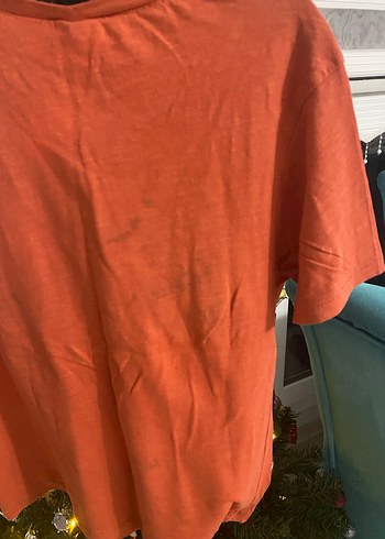 Turuncu Erkek Çocuk Keten Tişört - Görsel 5