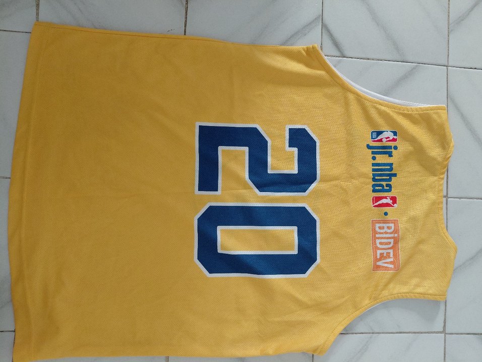 Sarı Baskılı Erkek Spor Atlet - Görsel 3