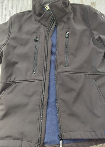 Erkek Çocuk Gri Fermuarlı Ceket - Görsel 7