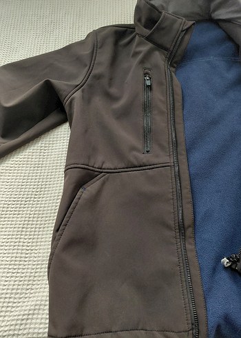 Erkek Çocuk Gri Fermuarlı Ceket - Görsel 5