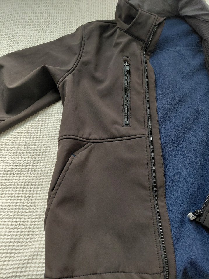 Erkek Çocuk Gri Fermuarlı Ceket - Görsel 5