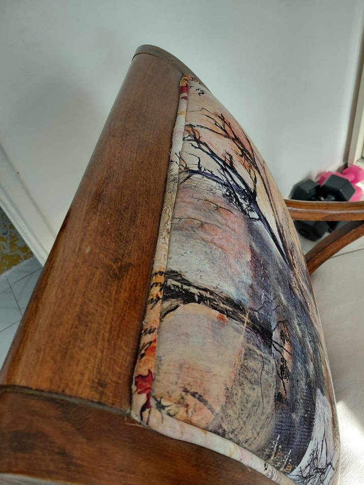 Kahverengi Ahşap Yüksek Sandalye - Görsel 3