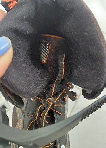 Erkek Kahverengi Desenli Biker Stil Paten - Görsel 6