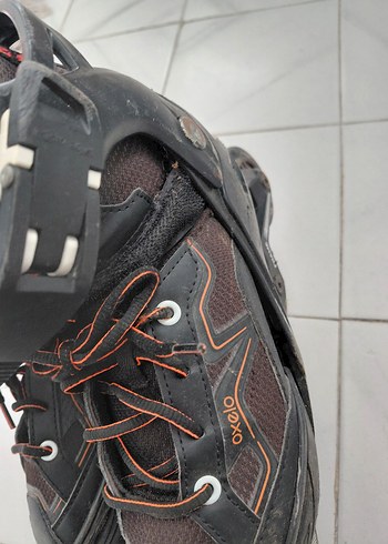 Erkek Kahverengi Desenli Biker Stil Paten - Görsel 5