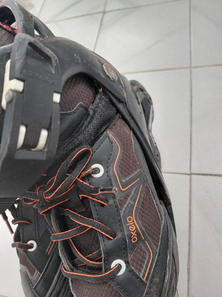 Erkek Kahverengi Desenli Biker Stil Paten - Görsel 5