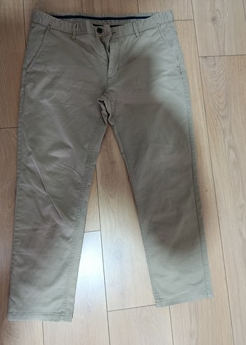 Erkek Bej Pantolon Regular Fit - Görsel 2