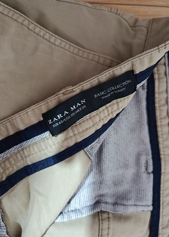 Erkek Bej Pantolon Regular Fit - Görsel 4