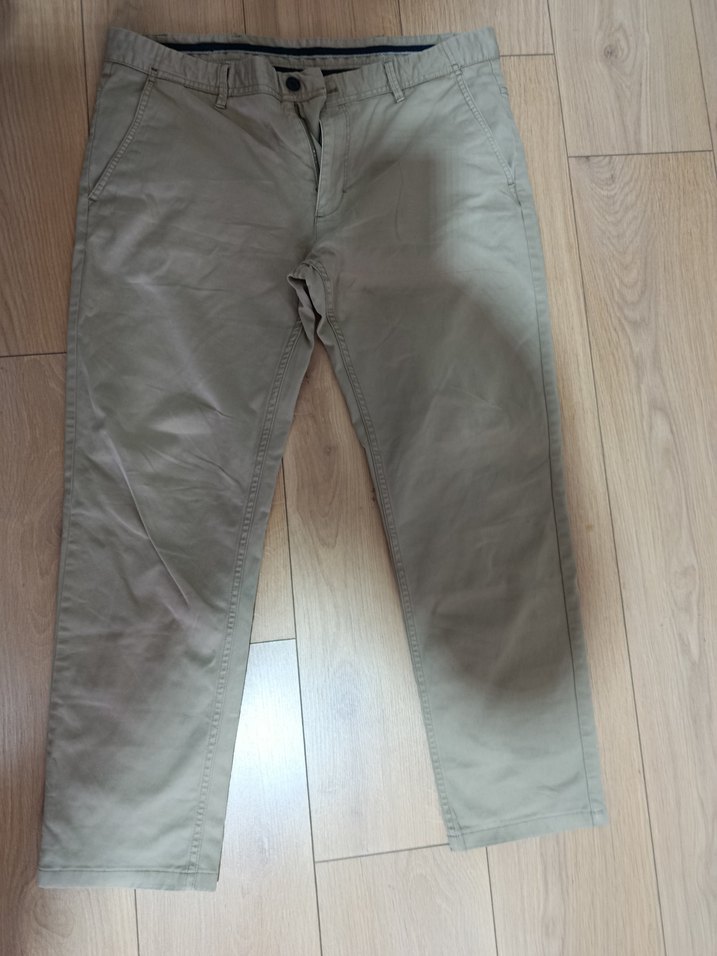 Erkek Bej Pantolon Regular Fit - Görsel 2