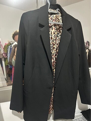 s Beden Siyah blazer