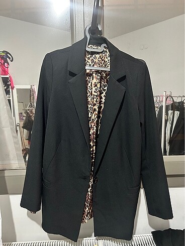 Siyah blazer
