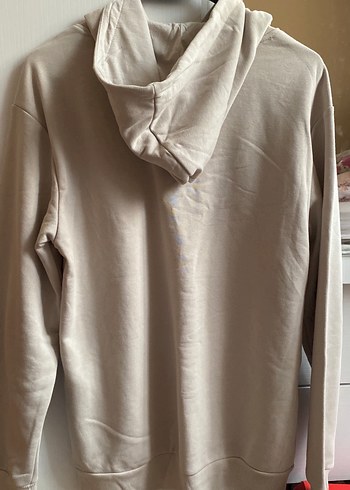 Bej Kadın Salaş Sweatshirt - Görsel 3