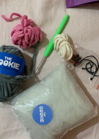 Mor Pastel Sad Hamster Peluş Oyuncak - Görsel 3