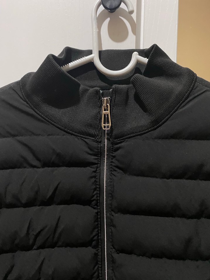 Erkek Siyah Fermuarlı Yüksek Yakalı Mont - Görsel 3