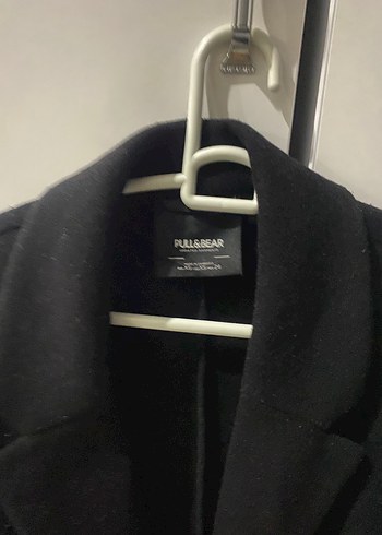 xs Beden siyah Renk Siyah Tek Düğmeli Kaban