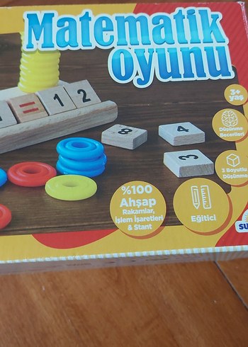 Renkli Matematik Oyunu Eğitici Oyuncak - Görsel 5