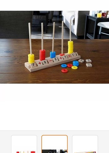 Renkli Matematik Oyunu Eğitici Oyuncak - Görsel 6
