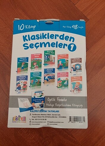 Set 10 adet klasiklerden seçmeler kitap. - Görsel 6