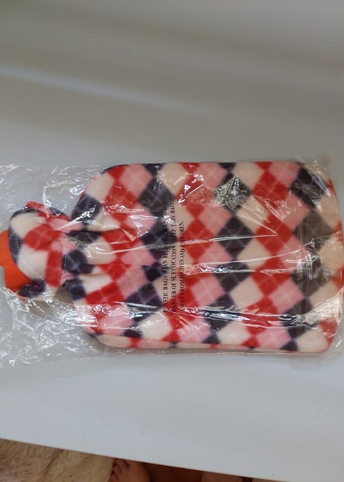 34cm boy 20 cm en pelüs sicak su torbasi - Görsel 2