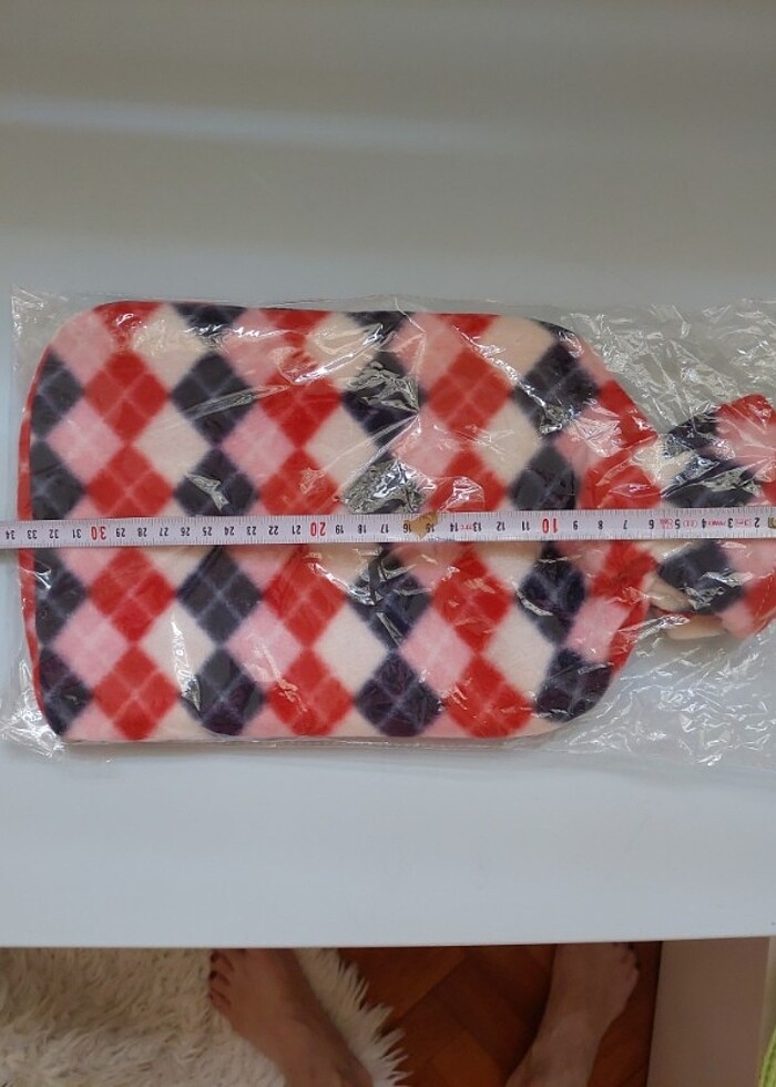 34cm boy 20 cm en pelüs sicak su torbasi - Görsel 3