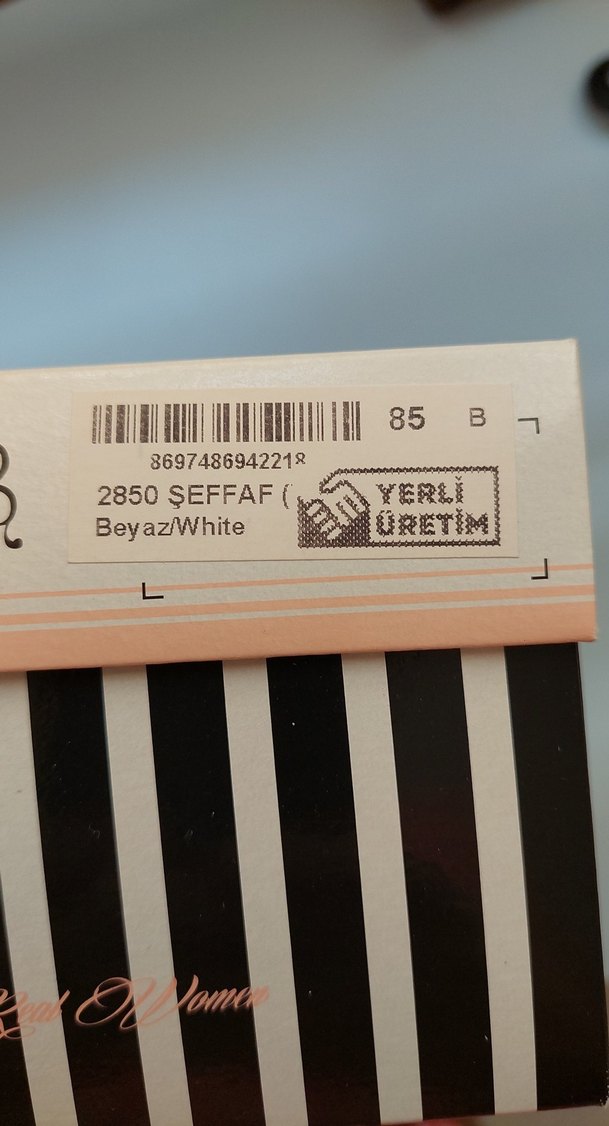 Beyaz Modern Klasik Straplez Sütyen - Görsel 4