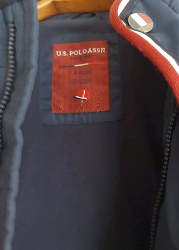 U.S Polo Assn. Erkek Çocuk Lacivert Düğmeli Street Wear Mont