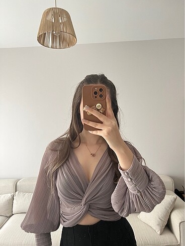 Zara pireli bluz
