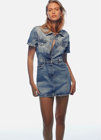 Zara jean elbise
