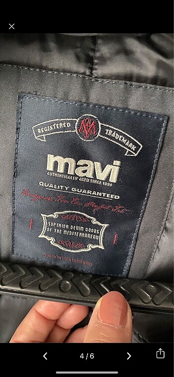 Mavi Marka erkek parka kaban - Görsel 4