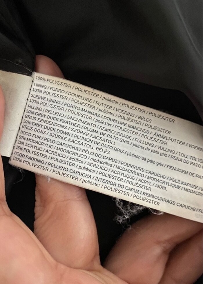 Zara kaz tüyü mont - Görsel 5