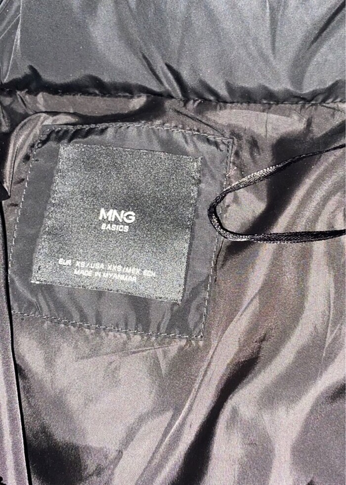 Zara kaz tüyü mont - Görsel 4