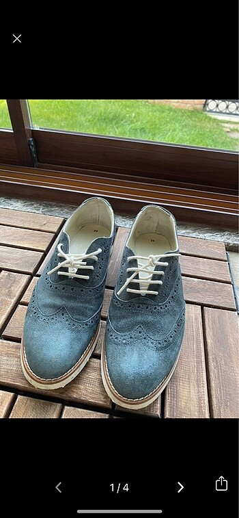 Yargıcı hakiki deri süet loafer - Görsel 5