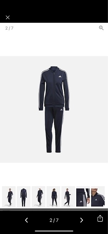 Adidas lacivert eşofman takımı - Görsel 2