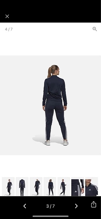 Adidas lacivert eşofman takımı - Görsel 3