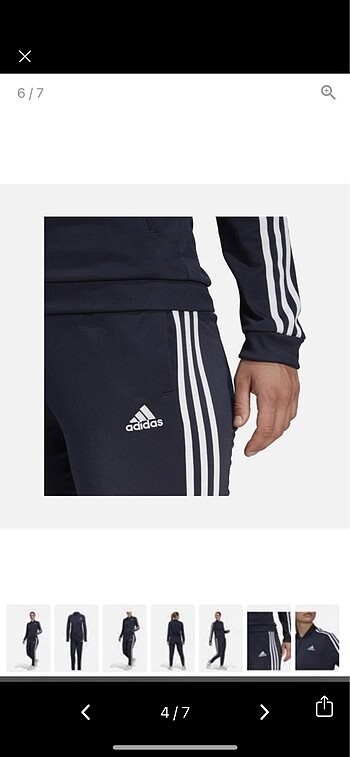 Adidas lacivert eşofman takımı - Görsel 4