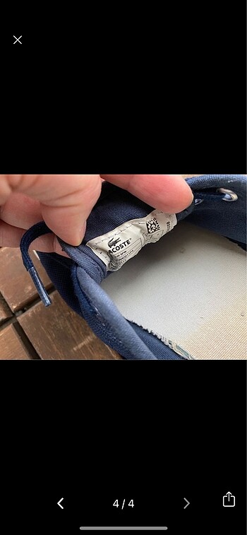 Lacoste keten ayakkabı - Görsel 4