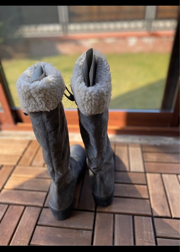 Miss sixty hakiki deri çizme - Görsel 2